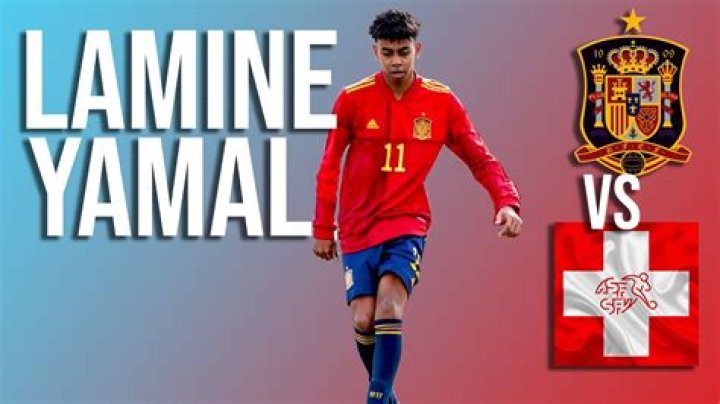 Lamine Yamal Nasraoui Vs Switzerland U15 Spain National Full Game