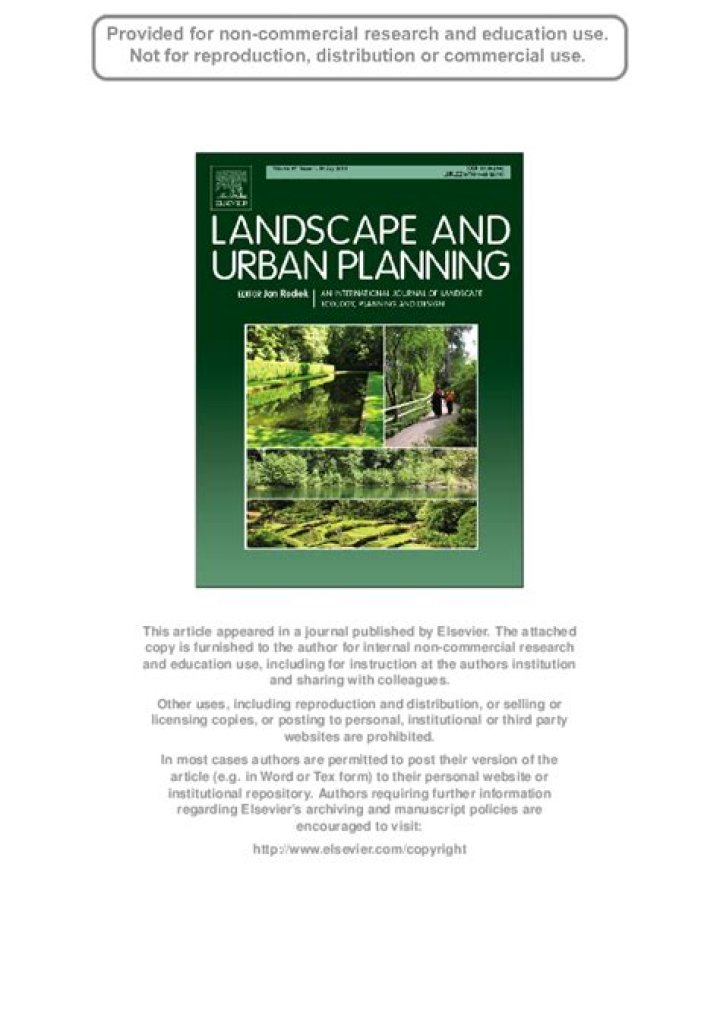 Comprehensive Guide to Landscape and Urban Planning: Expert PDFs