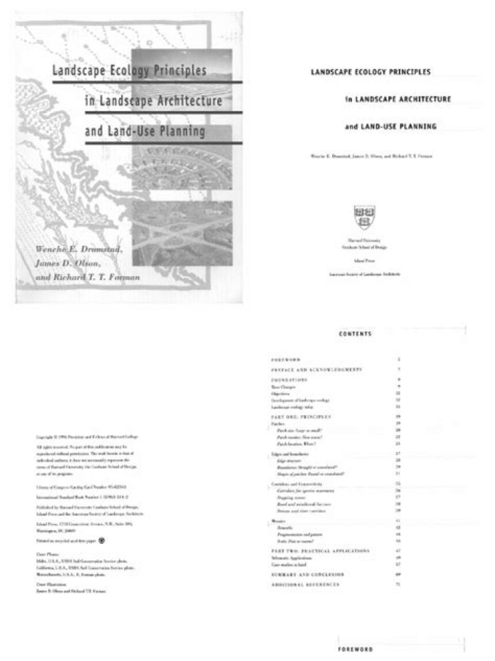 Landscape Ecology Principles in Landscape Architecture and Land-Use Planning