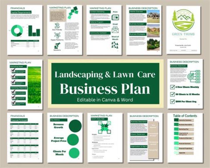 Download a Free Landscaping Business Plan Sample PDF