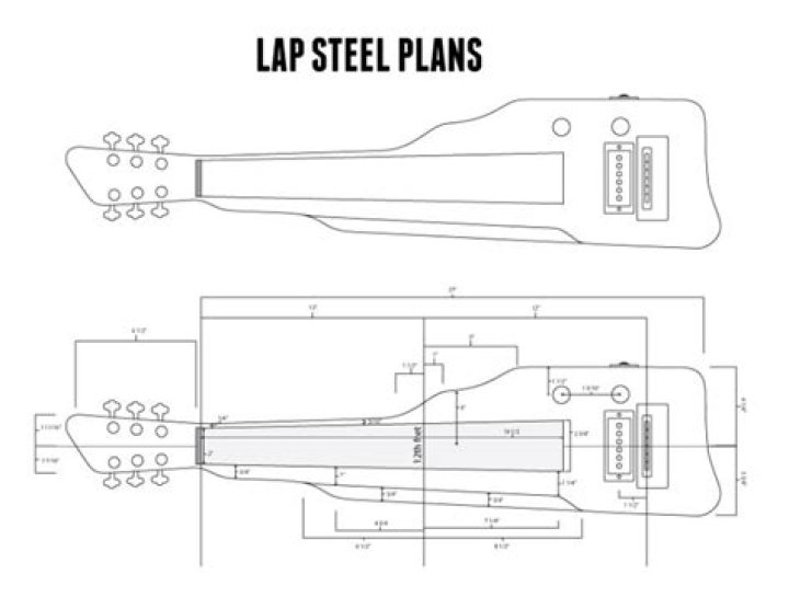 Lap Steel Guitar Plans PDF Free – Download Instant Bluegrass Guitar Sheet Music