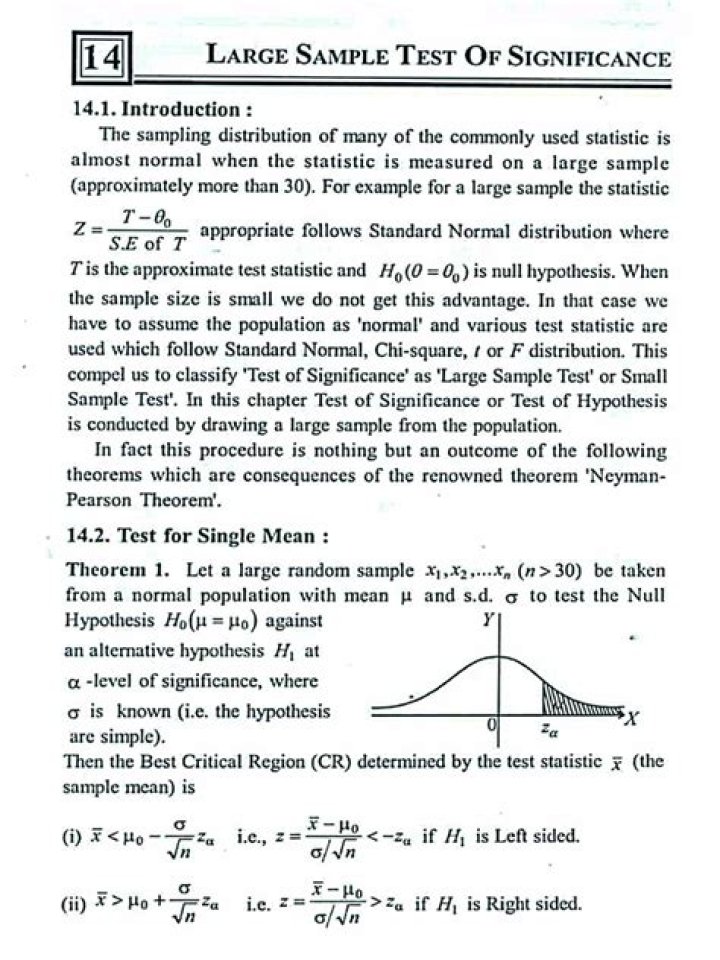 Large Sample Test PDF for Accurate Analysis