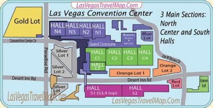 Las Vegas Convention Center Floor Plan PDF for Event Planners
