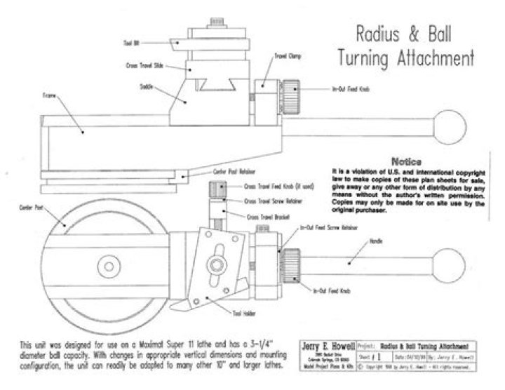 Free Lathe Ball Turning Tool Plans PDF – DIY Machinist Patterns & Tutorials