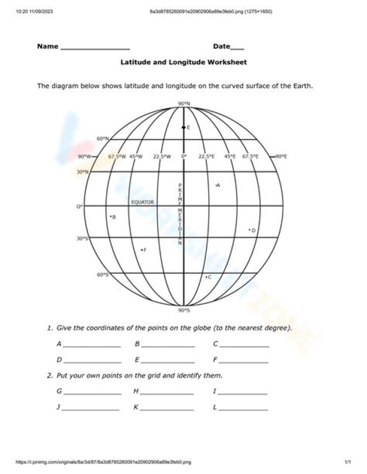 Latitude and Longitude Questions & Answers PDF: Expert Guide