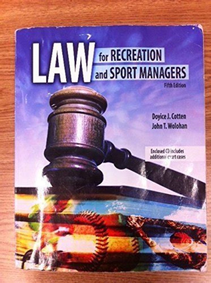 Free Law for Recreation and Sport Managers PDF