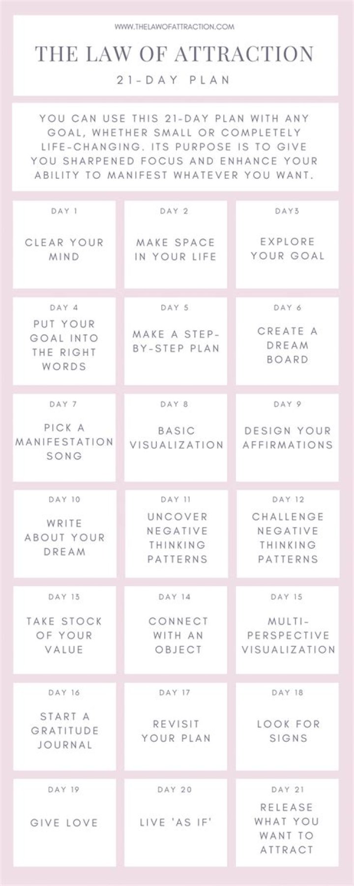 Free Law of Attraction Worksheets PDF – Boost Your Manifestation Today