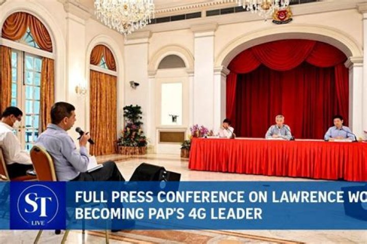 Lawrence Wong as 4G leader Political succession back on track The