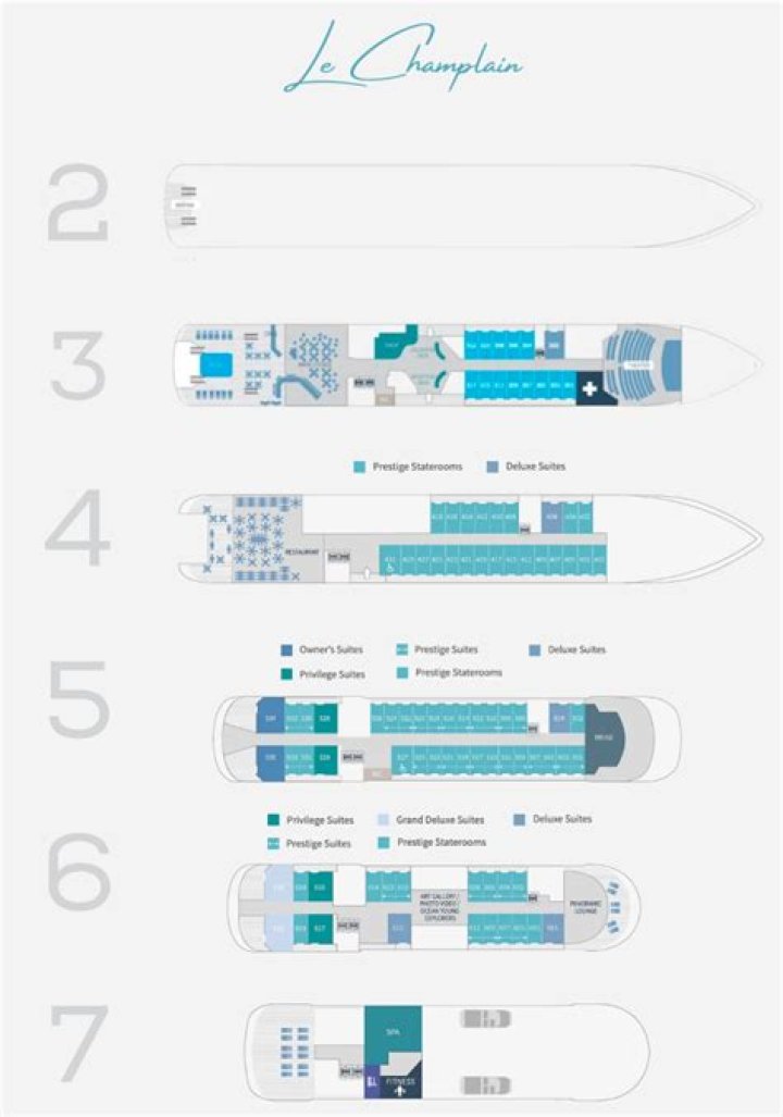 Le Champlain Deck Plan PDF: Download Complete Construction Blueprint