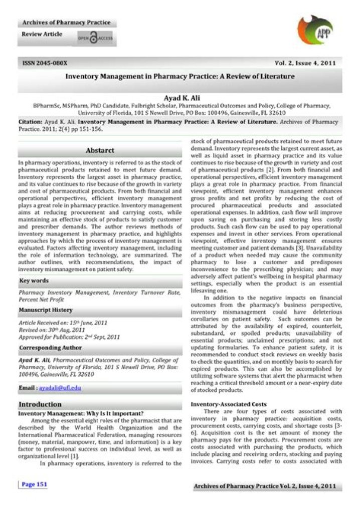 Leadership and Management in Pharmacy Practice PDF Guide