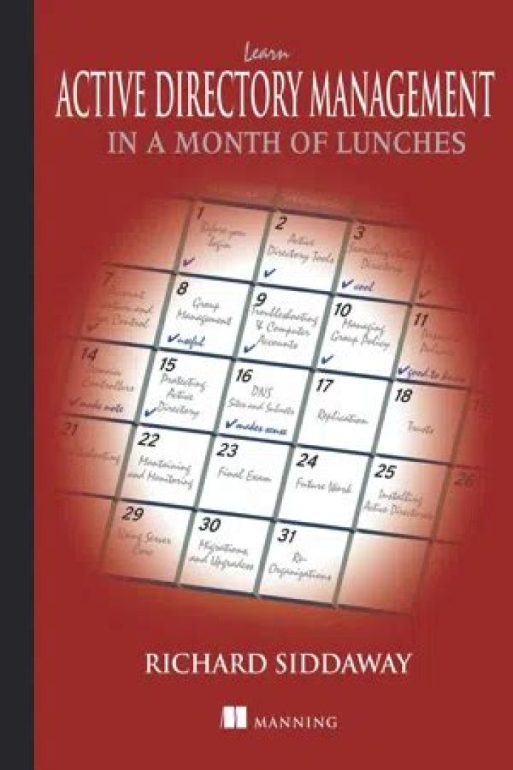 Learn Active Directory Management in One Month with Lunches PDF Guide