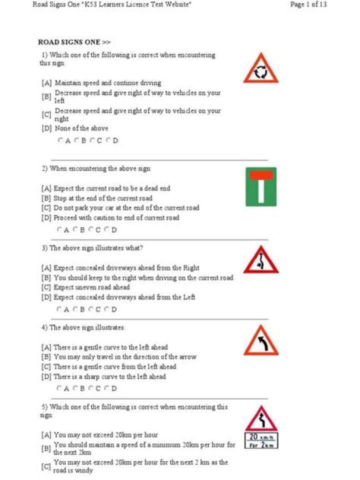 Learners License Test PDF: How to Pass with Ease