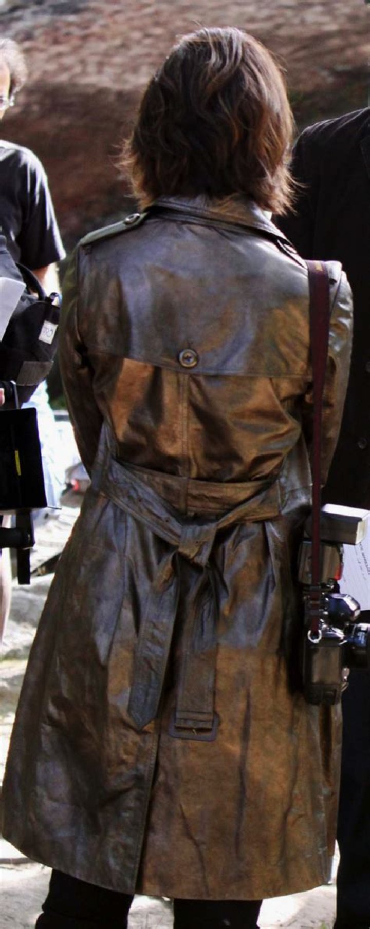 Leather Coat Daydreams The beautiful Sela Ward