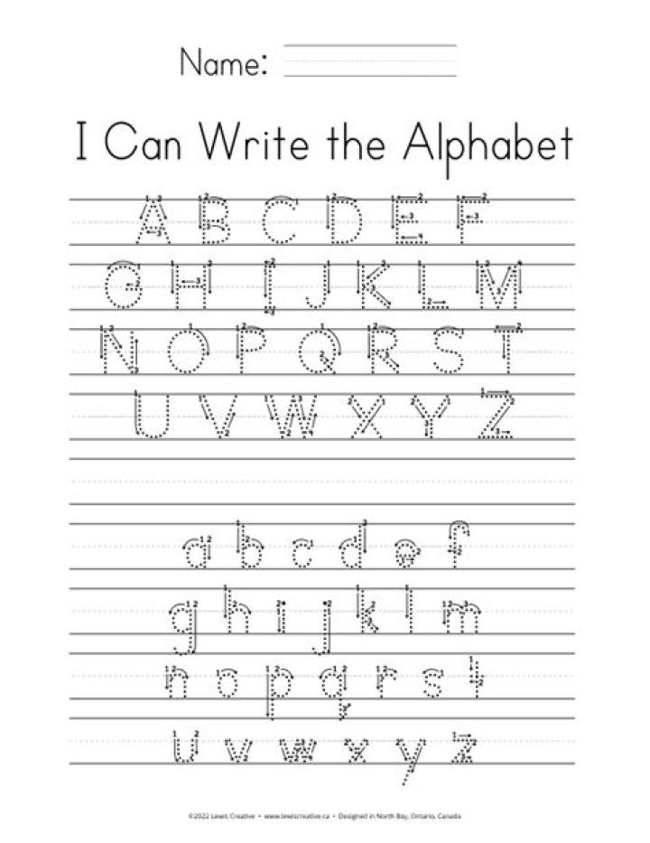 Left-Handed Handwriting Practice Sheets PDF for Perfect Form