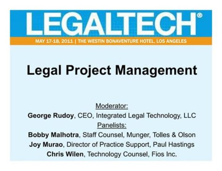 Legal Project Management PDF: Expert Guide for Compliance & Efficiency