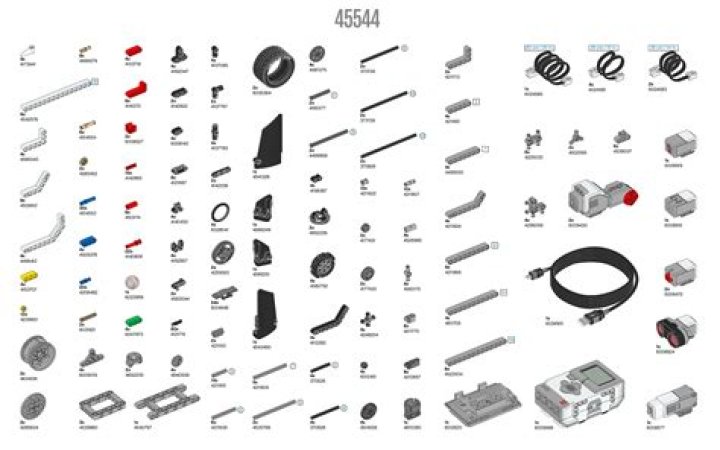 Lego 45544 Parts List PDF: Complete Build Guide & Download