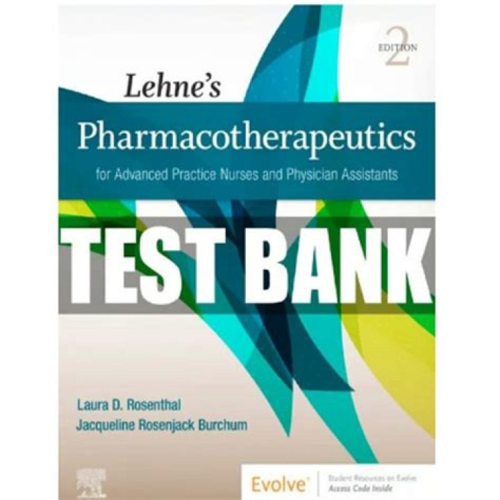 Lehne's Pharmacotherapeutics Test Bank PDF: Exam-Ready Study Material