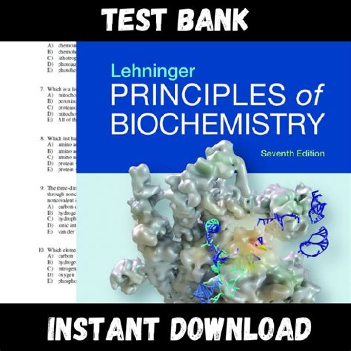 Lehninger Biochemistry Test Bank PDF – Download Exam Questions & Answers