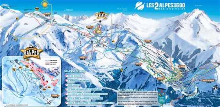 Plan des Pistes en Les Deux Alpes PDF – Guide Complet pour Ski et Randonnée
