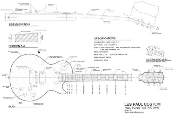 Les Paul Guitar Plans PDF: Detailed Construction & Assembly Guide