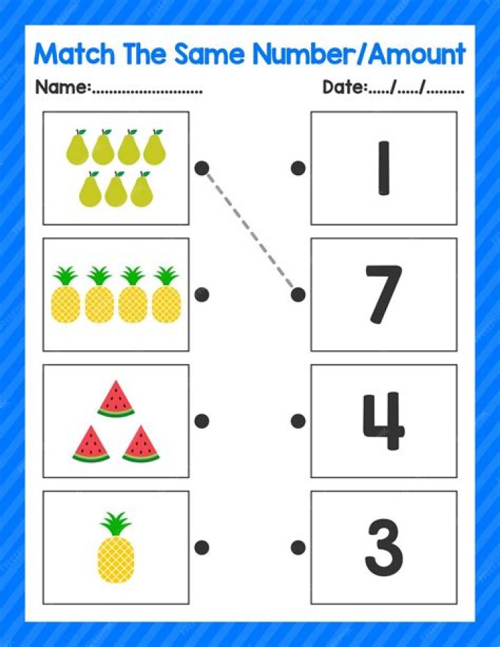 Free Preschool Number Lesson Plan PDF – Easy Math Activities for Young Learners