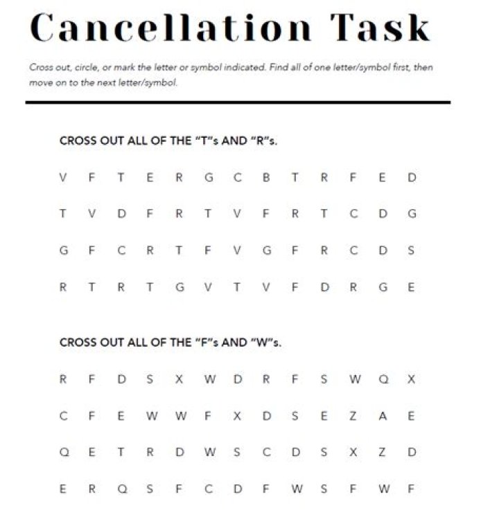 Free Letter Cancellation Worksheets PDF for Easy Cancellations