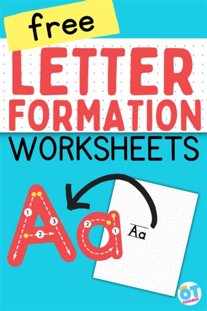 Free Letter Formation Worksheets PDF for Free Download