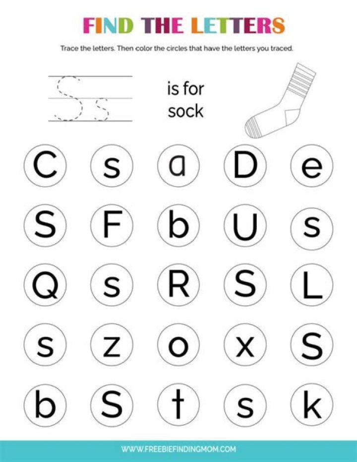 Free Kindergarten Letter S Worksheets PDF – Printable Learning Activities