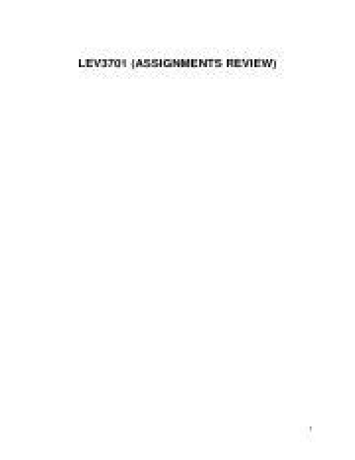 LEV3701 Questions and Answers PDF: Complete Exam Guide