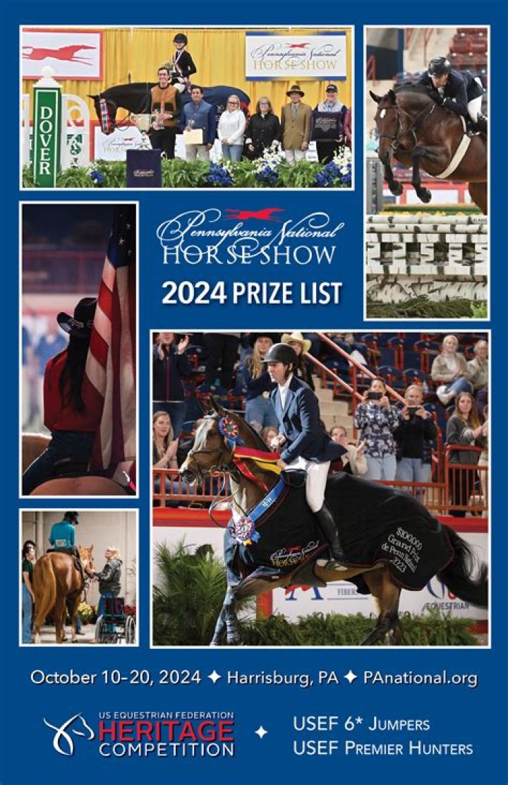 Lexington Junior League Horse Show Prize List PDF Download