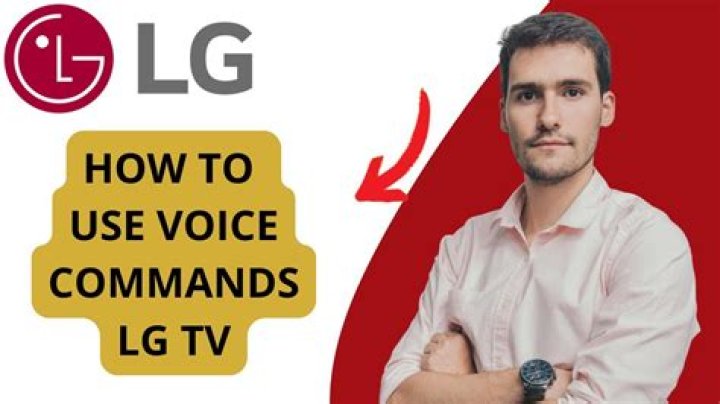 LG TV Voice Commands List PDF: Master All Controls & Features