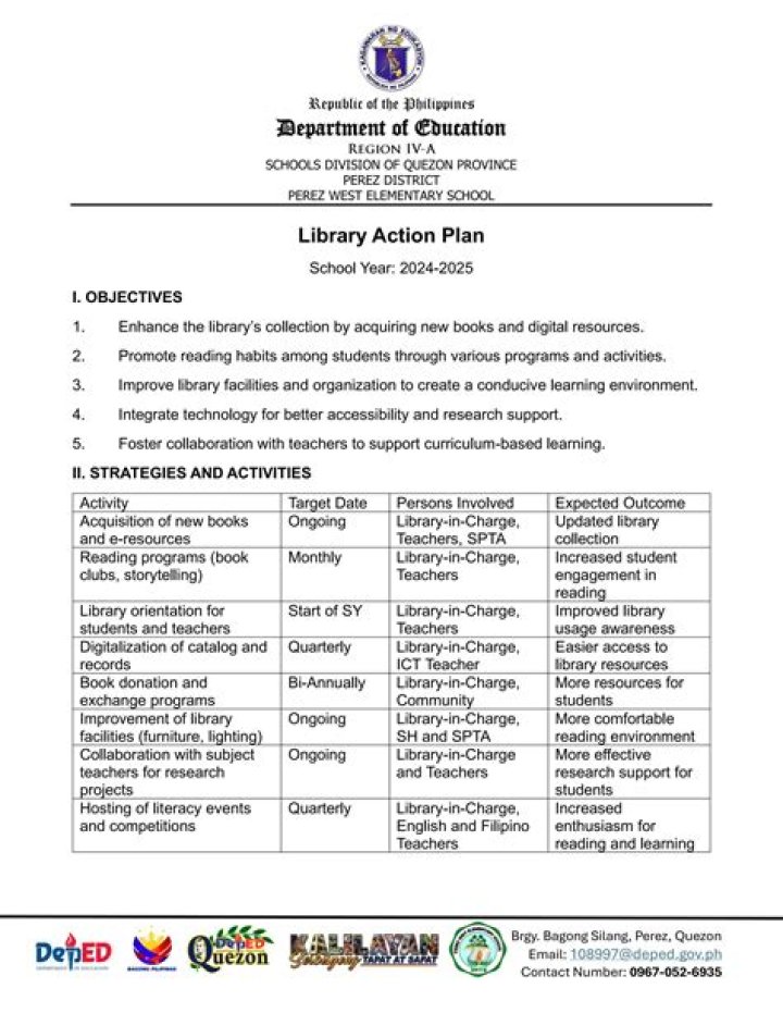 Library Action Plan PDF: Step-by-Step Implementation Guide