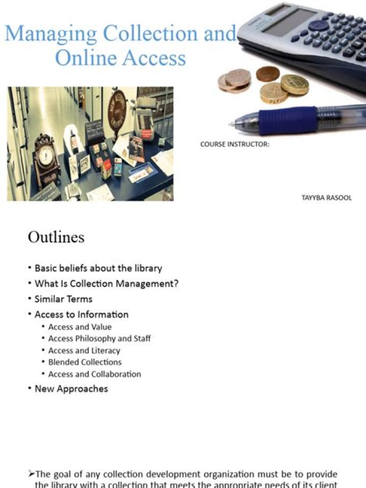 Master Library Collection Management with PDF Guidelines