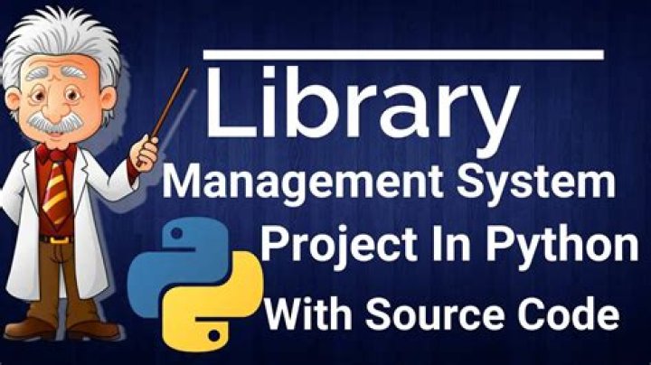Library Management System Project in Python with Source Code PDF