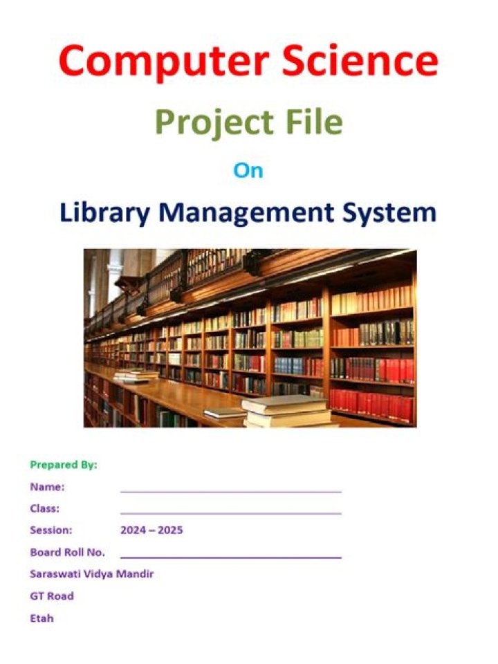 Library Management System Project PDF: Full Implementation Guide