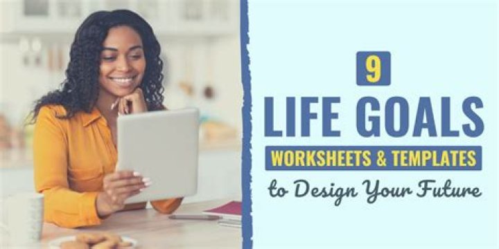 Download Free Life Goals Worksheet PDF to Plan Your Future