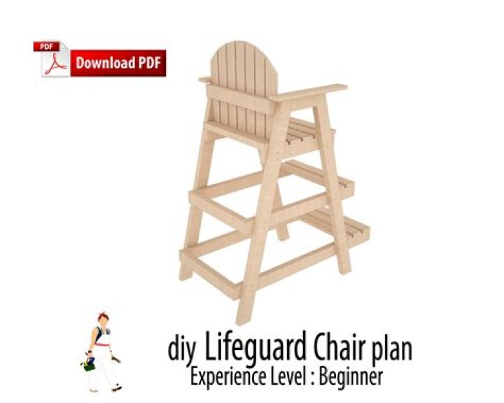 Lifeguard Chair Plans PDF: Easy DIY Blueprints for Pool Comfort