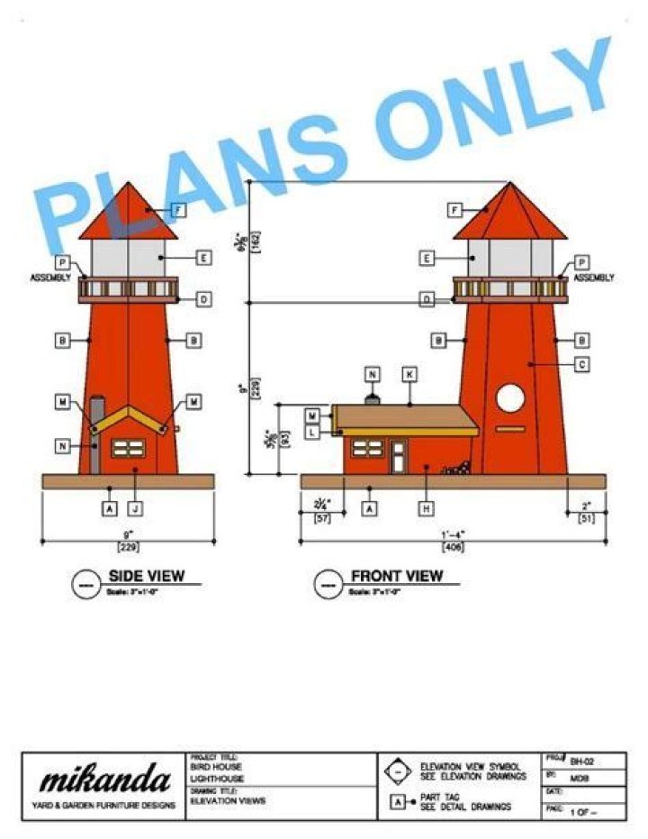Free Lighthouse Plans PDF for Download – Build Your Own Coastal Beacon