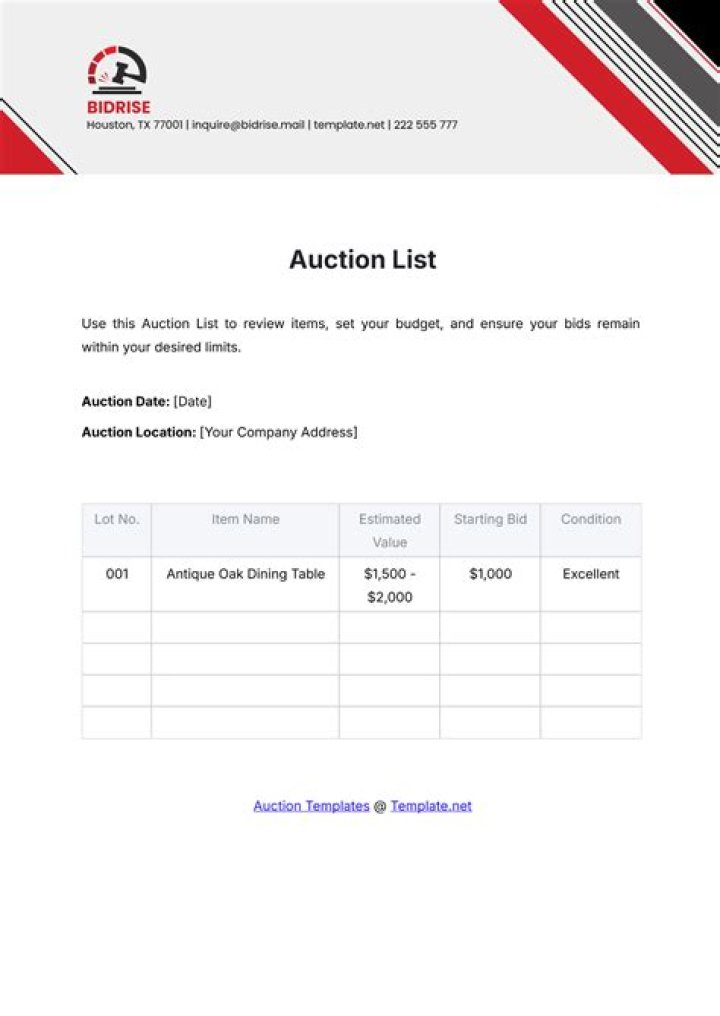 Lincoln Towing Auction List PDF - Complete Vehicle Sales Catalog