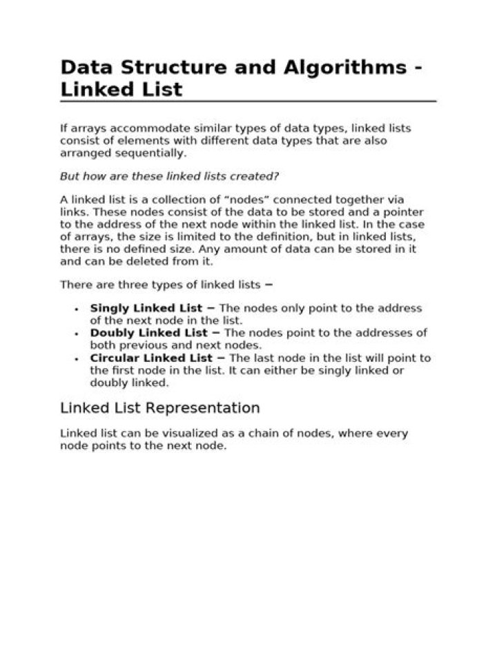 Mastering Linked Lists: Comprehensive PDF Guide