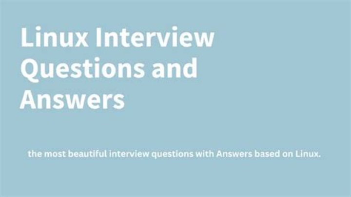 Linux Interview Questions and Answers PDF – Master Your Next Tech Interview