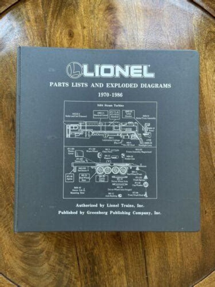 Lionel Parts List and Exploded Diagrams PDF Free Download