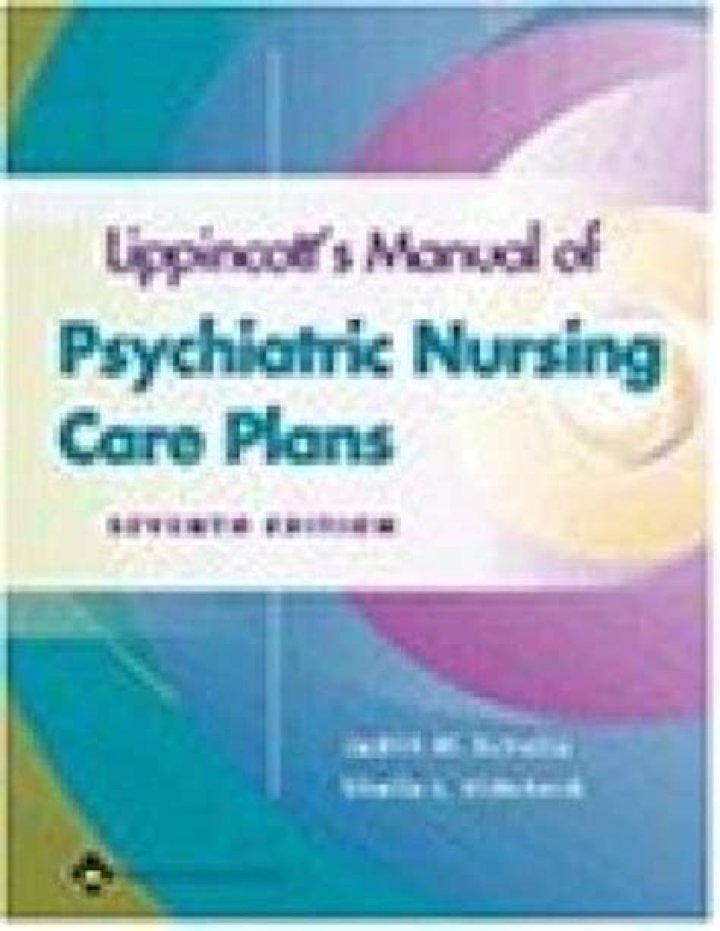 Lippincott's Manual of Psychiatric Nursing Care Plans PDF Free Download