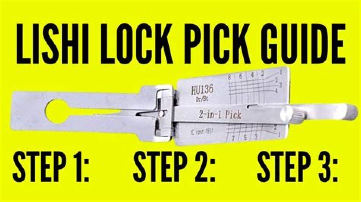Lishi Lock Pick List PDF – Essential Tools for Precision Locksmithing