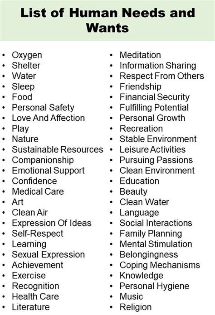 20 Essential Family Needs PDF: What Every Household Must Have
