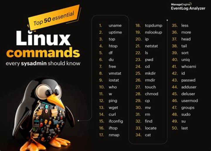 Complete List of All Linux Commands with Practical Examples & PDF Guide