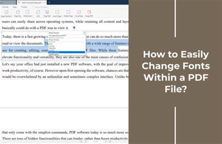 How to List Fonts in PDF: Step-by-Step Guide
