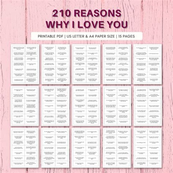 365 Heartfelt Reasons Why I Love You – A PDF to Cherish Every Day