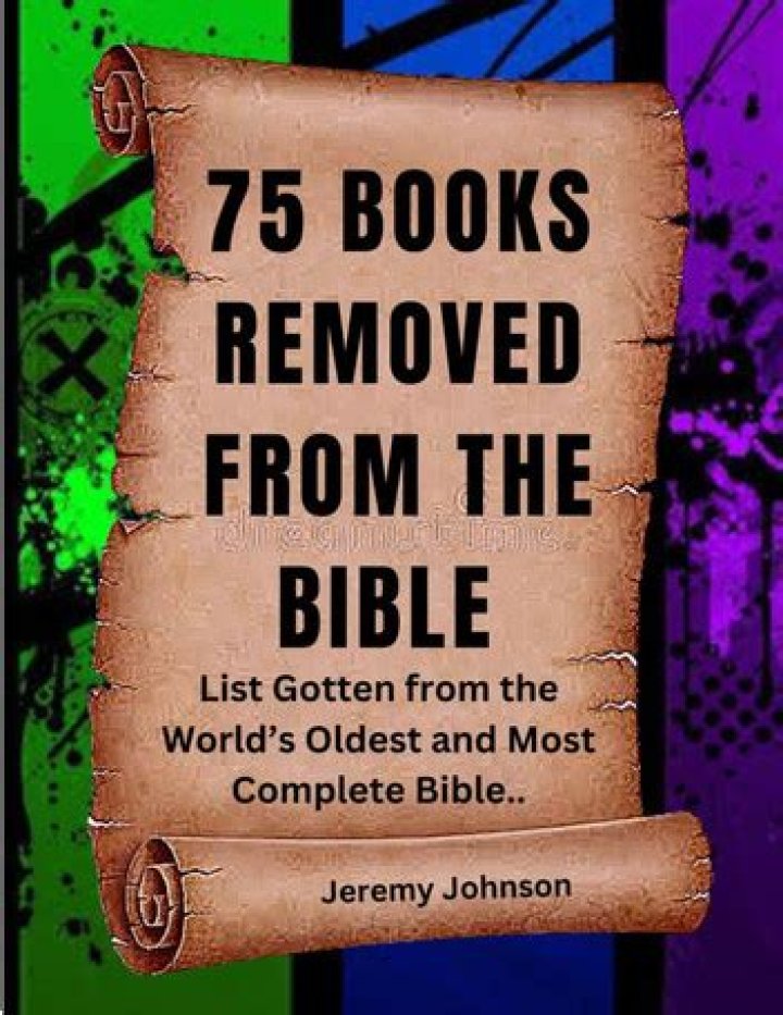 Complete List of 75 Books Removed from the Bible PDF Download