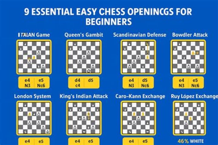 Complete List of All Chess Openings PDF for Players